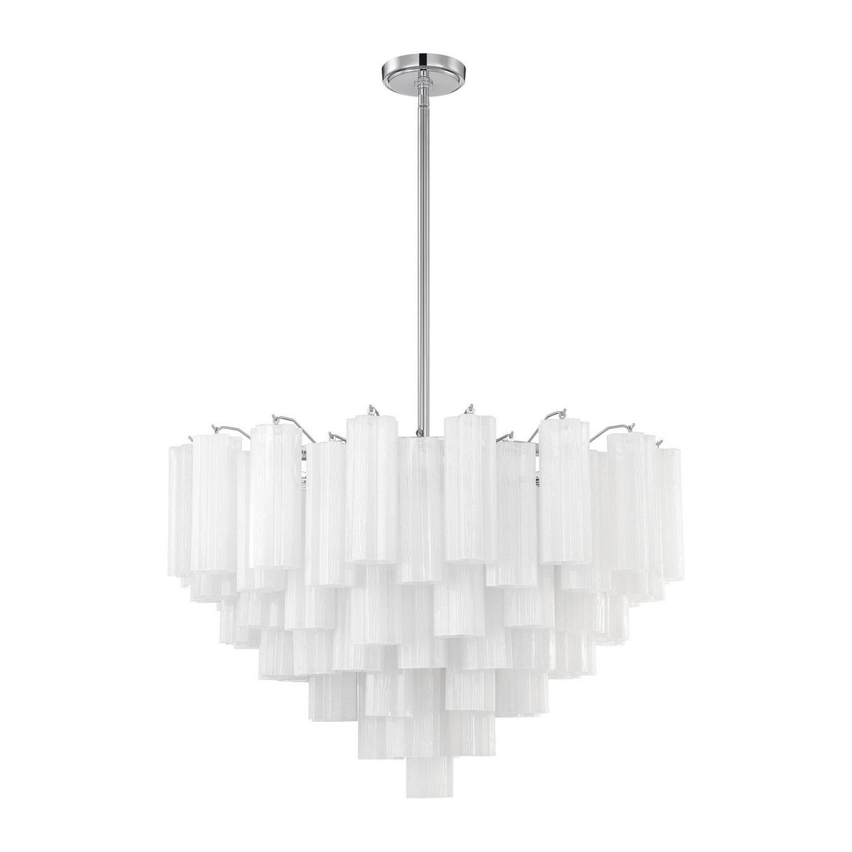 Crystorama - Addis Chandelier - ADD-316-CH-WH | Montreal Lighting & Hardware