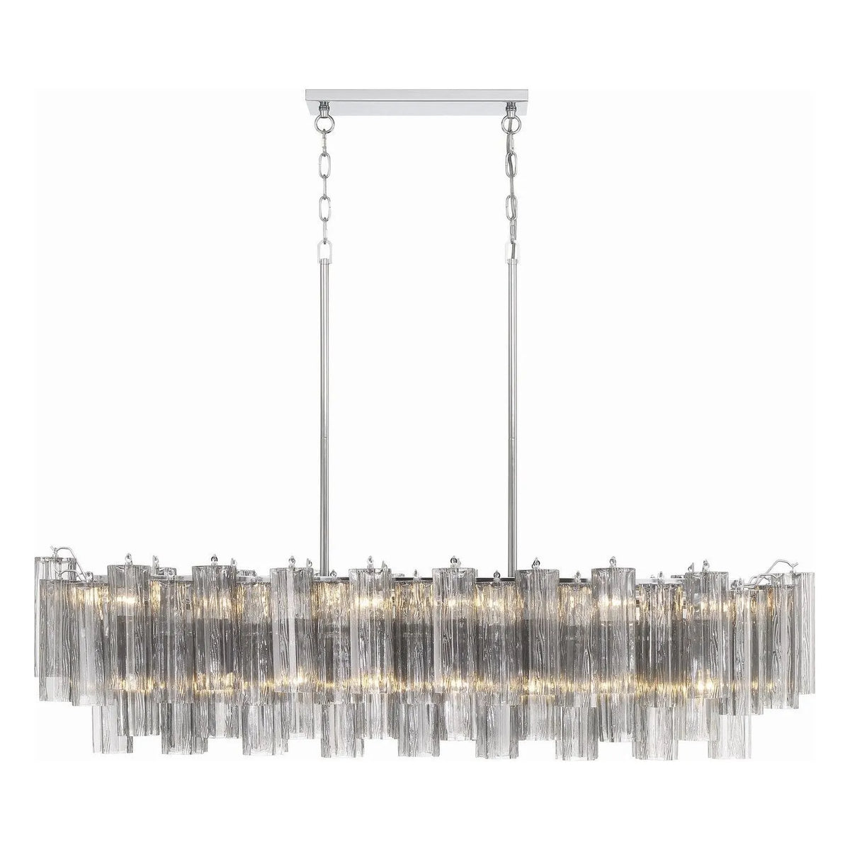 Crystorama - Addis Linear Chandelier - ADD-317-CH-SM | Montreal Lighting & Hardware