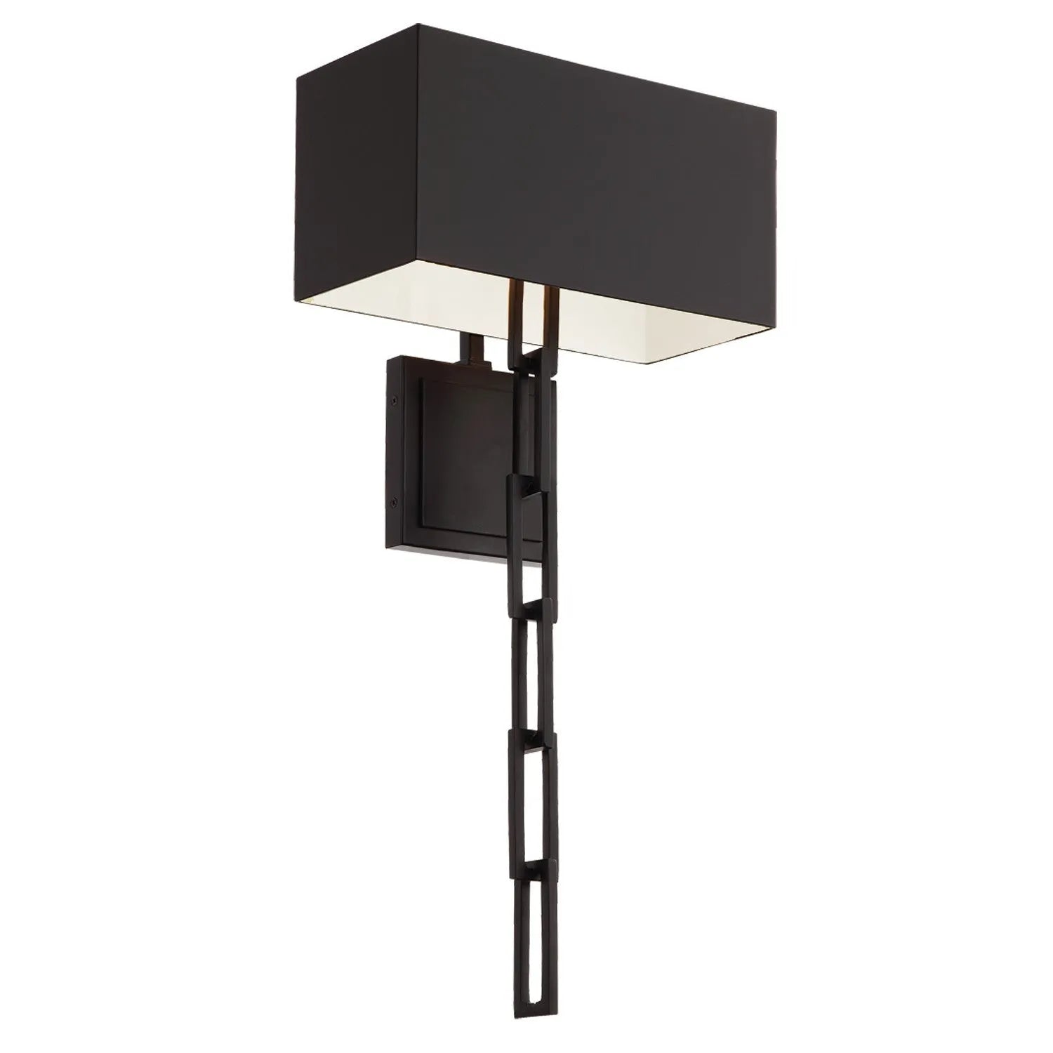 Crystorama - Alston Two Light Wall Mount - 8682-MK-WH | Montreal Lighting & Hardware