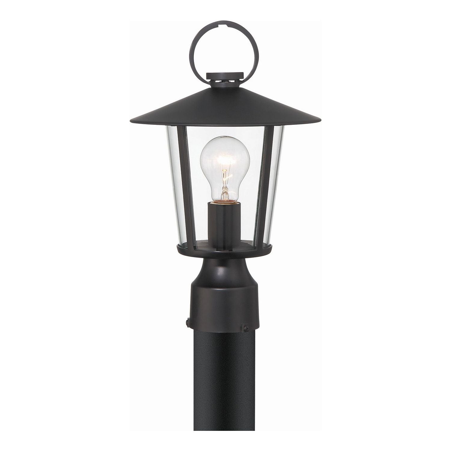 Crystorama - Andover Outdoor Post Mount - AND-9207-CL-MK | Montreal Lighting & Hardware