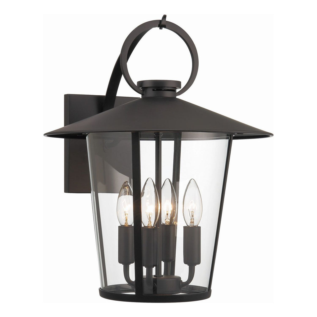 Crystorama - Andover Outdoor Wall Mount - AND-9202-CL-MK | Montreal Lighting & Hardware