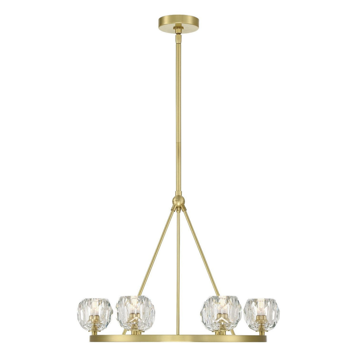 Crystorama - Aragon LED Chandelier - ARA-10264-SB | Montreal Lighting & Hardware