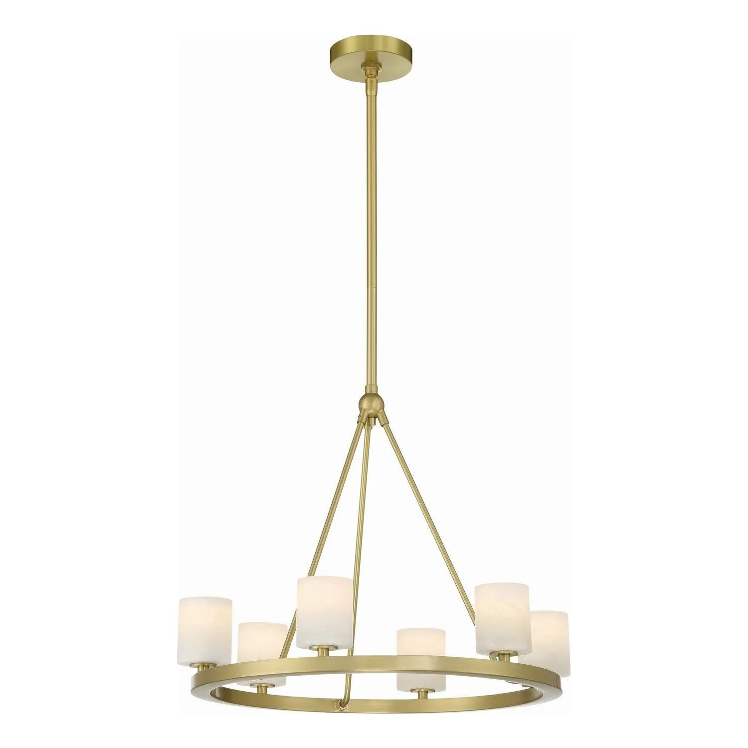 Crystorama - Aragon LED Chandelier - ARA-10264-SB-ST | Montreal Lighting & Hardware