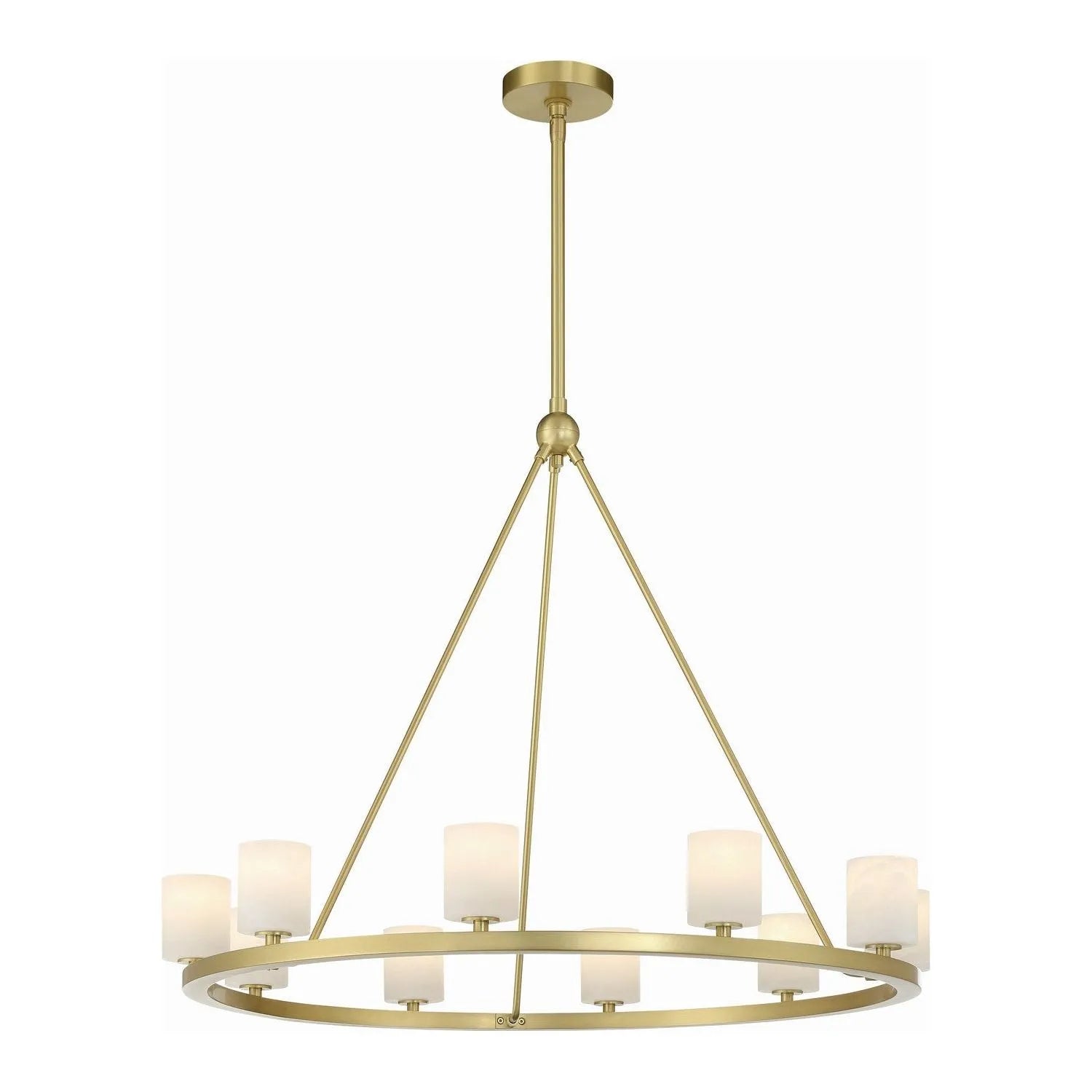 Crystorama - Aragon LED Chandelier - ARA-10265-SB-ST | Montreal Lighting & Hardware