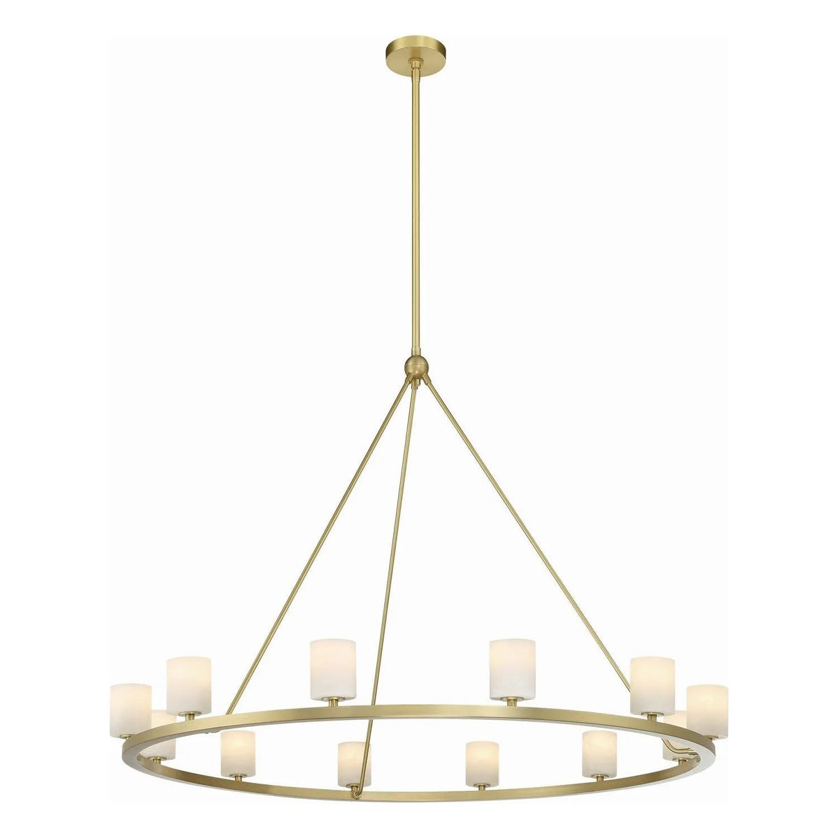 Crystorama - Aragon LED Chandelier - ARA-10266-SB-ST | Montreal Lighting & Hardware