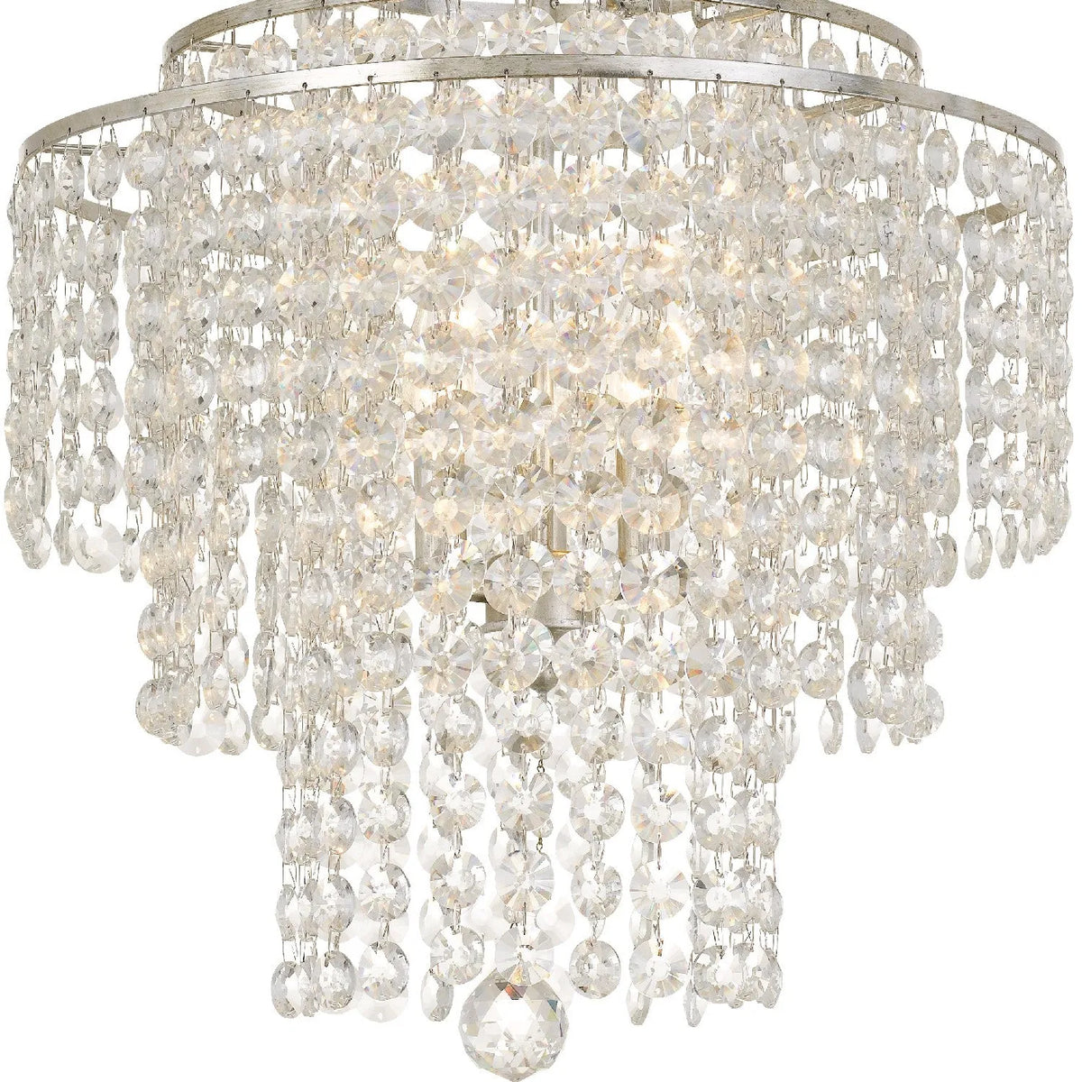 Crystorama - Arielle Four Light Chandelier - ARI-304-DB-CL-MWP | Montreal Lighting & Hardware