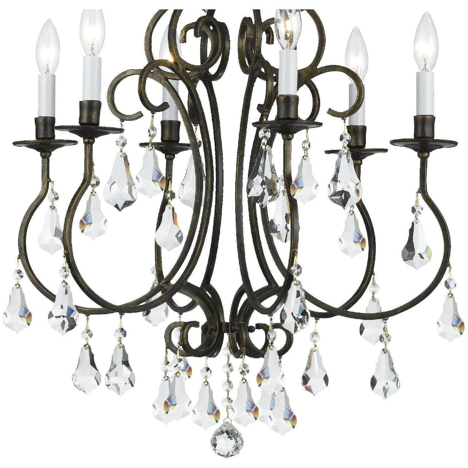 Crystorama - Ashton Chandelier - 5016-EB-CL-MWP | Montreal Lighting & Hardware