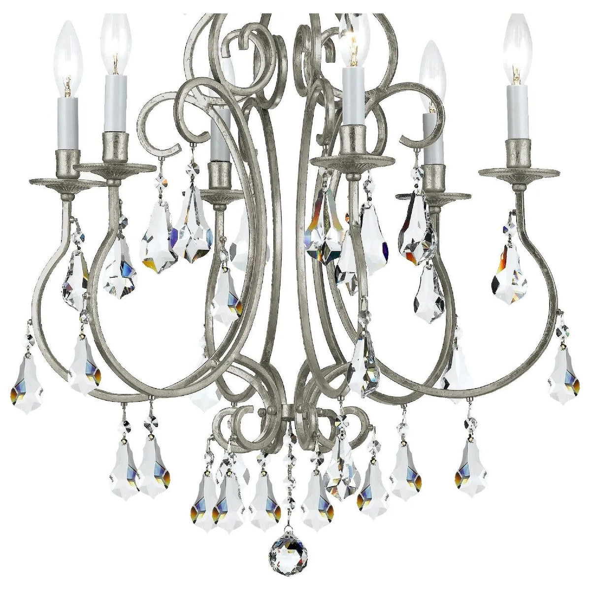 Crystorama - Ashton Chandelier - 5016-EB-CL-MWP | Montreal Lighting & Hardware