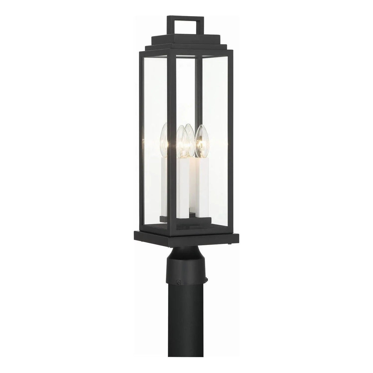 Crystorama - Aspen Outdoor Post Mount - ASP-8919-MK | Montreal Lighting & Hardware