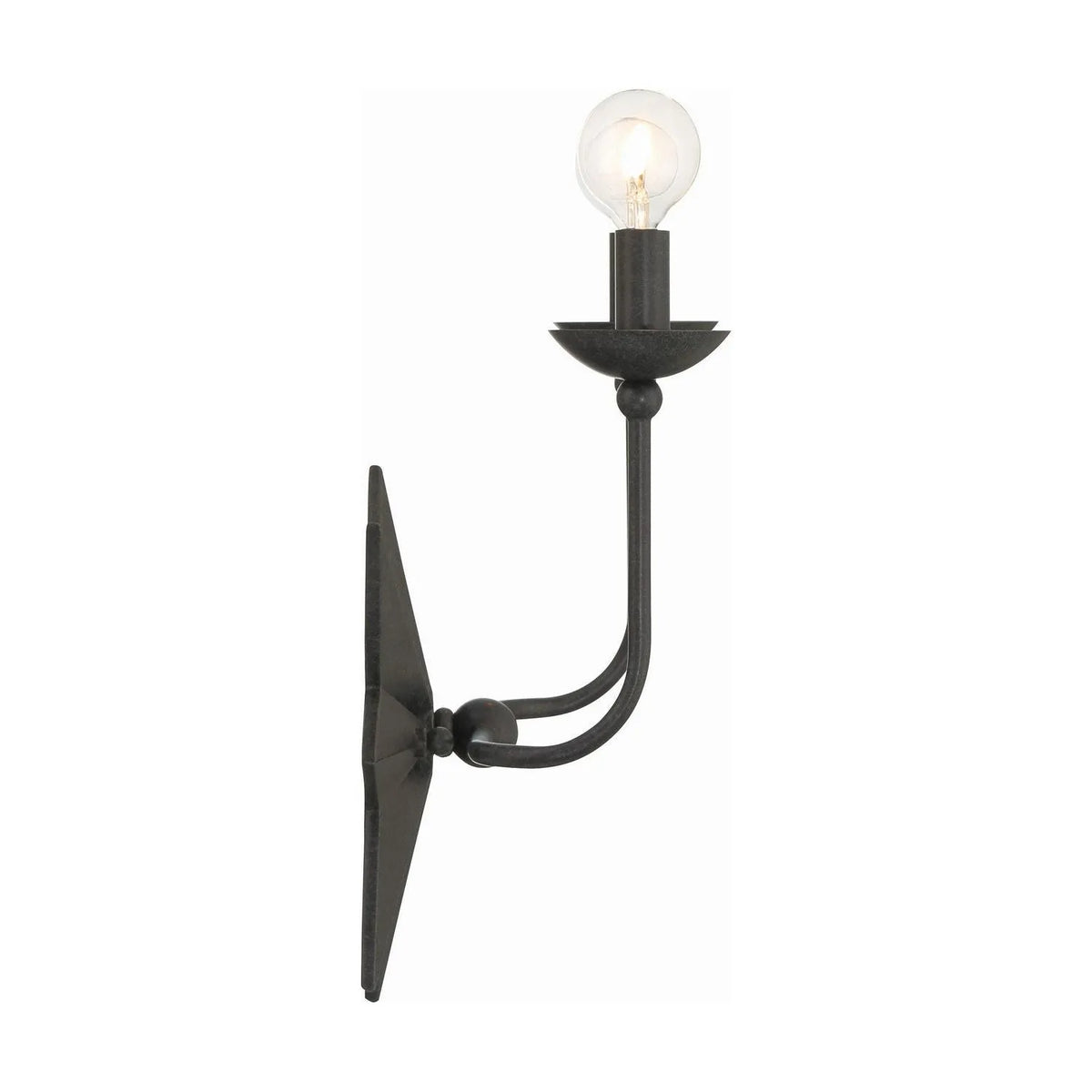 Crystorama - Astro Wall Mount - 9230-BK | Montreal Lighting & Hardware