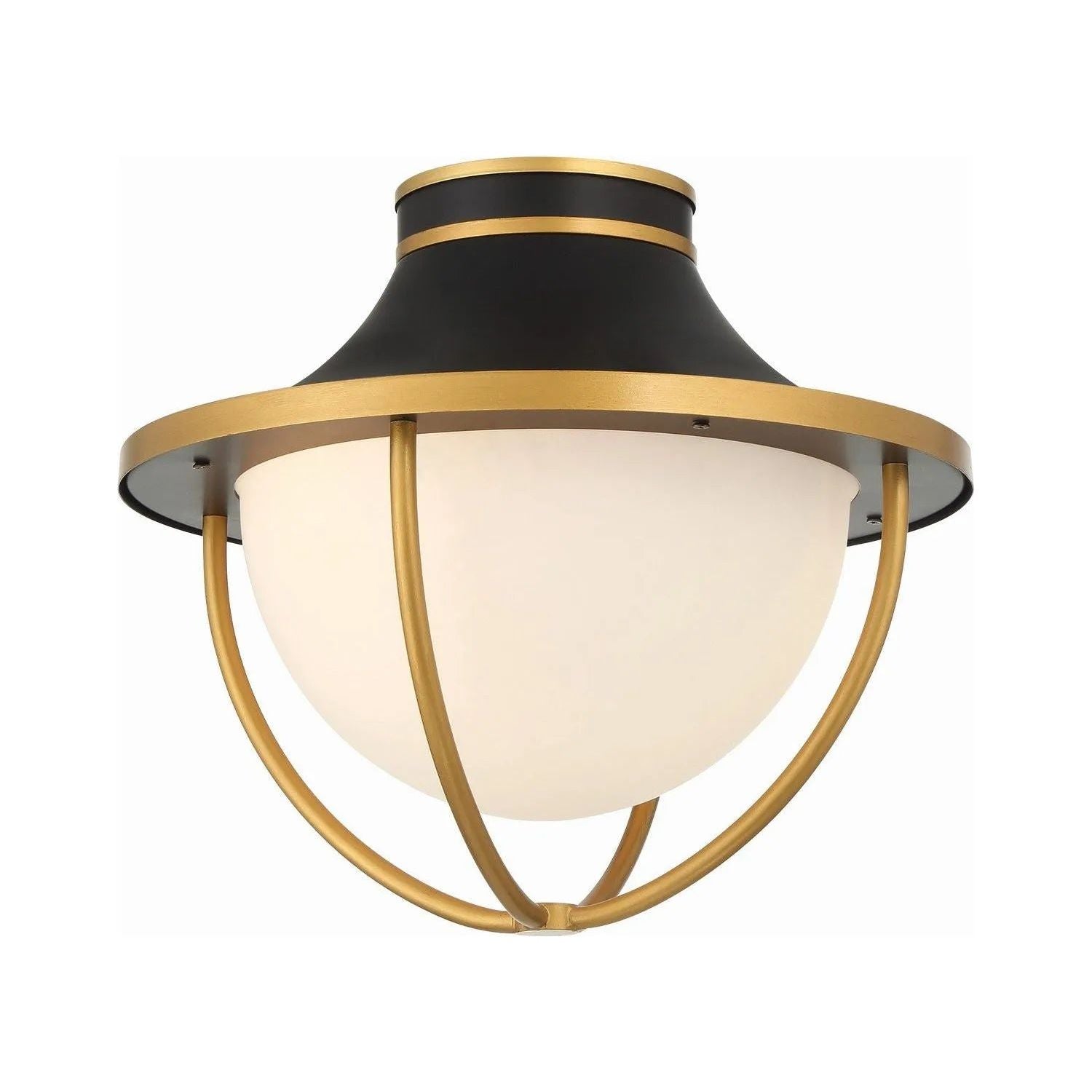 Crystorama - Atlas Outdoor Semi Flush Mount - ATL-700-MK-TG | Montreal Lighting & Hardware