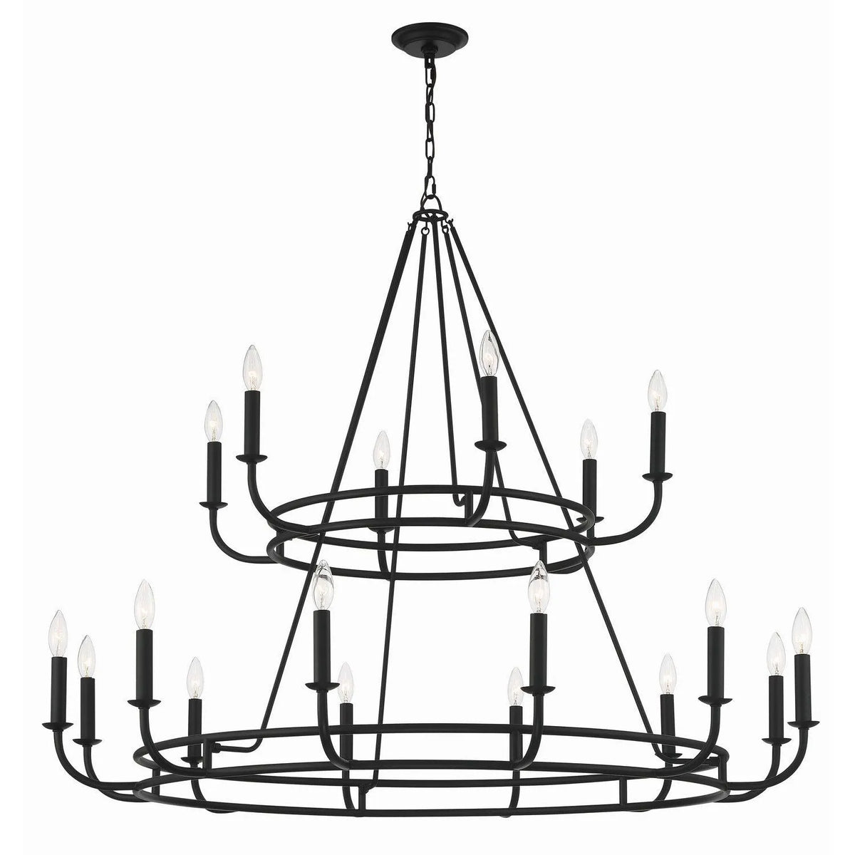 Crystorama - Bailey Chandelier - BAI-A2109-MK | Montreal Lighting & Hardware