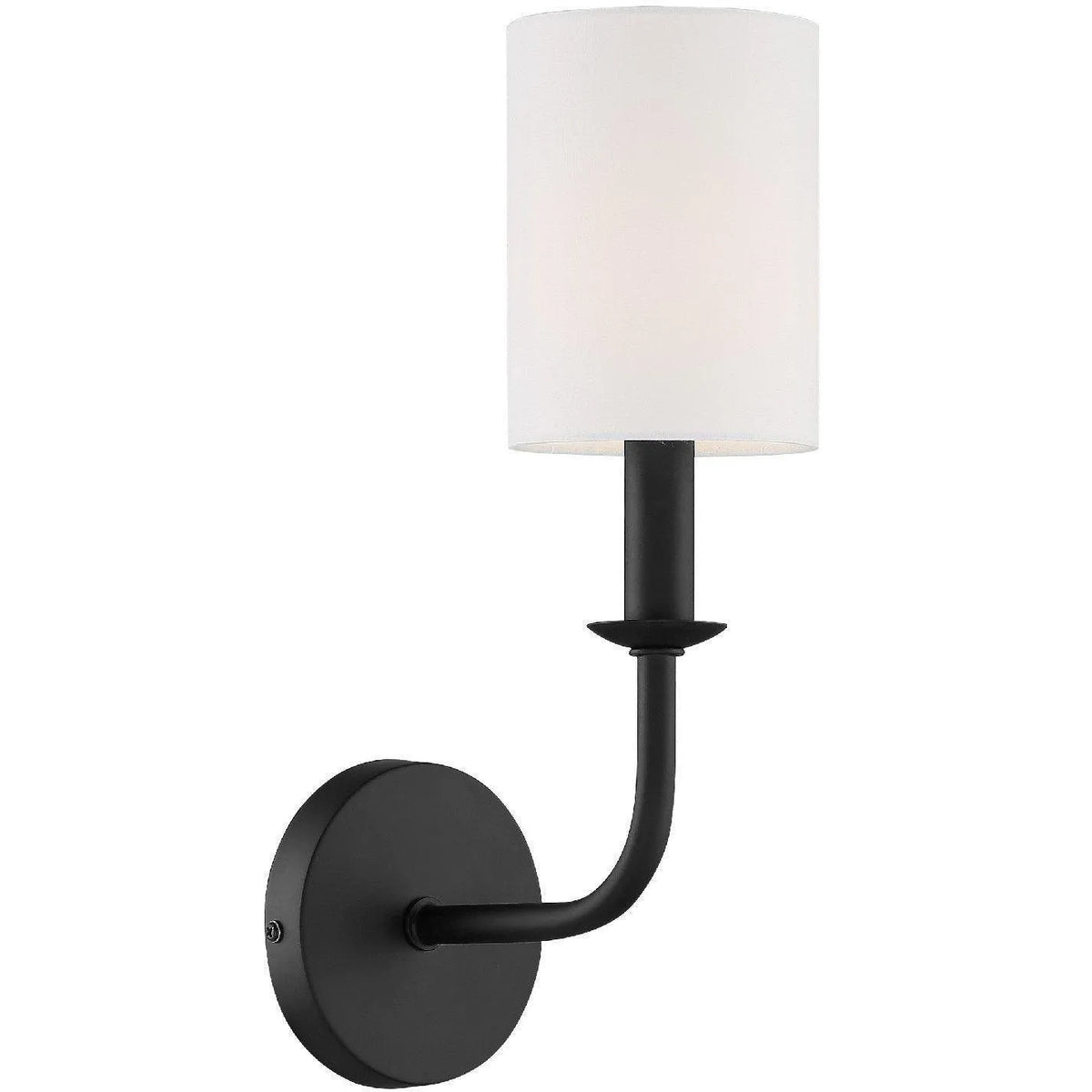 Crystorama - Bailey One Light Wall Mount - BAI-A2101-MK | Montreal Lighting & Hardware