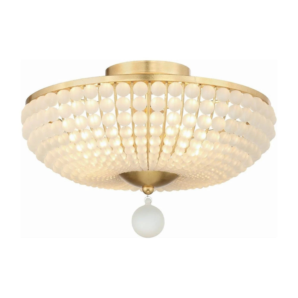 Crystorama - Bella Ceiling Mount - BLA-10665-GA | Montreal Lighting & Hardware