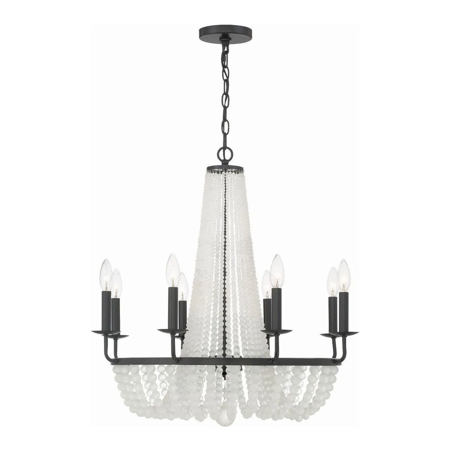 Crystorama - Bella Chandelier - BLA-10668-MK | Montreal Lighting & Hardware