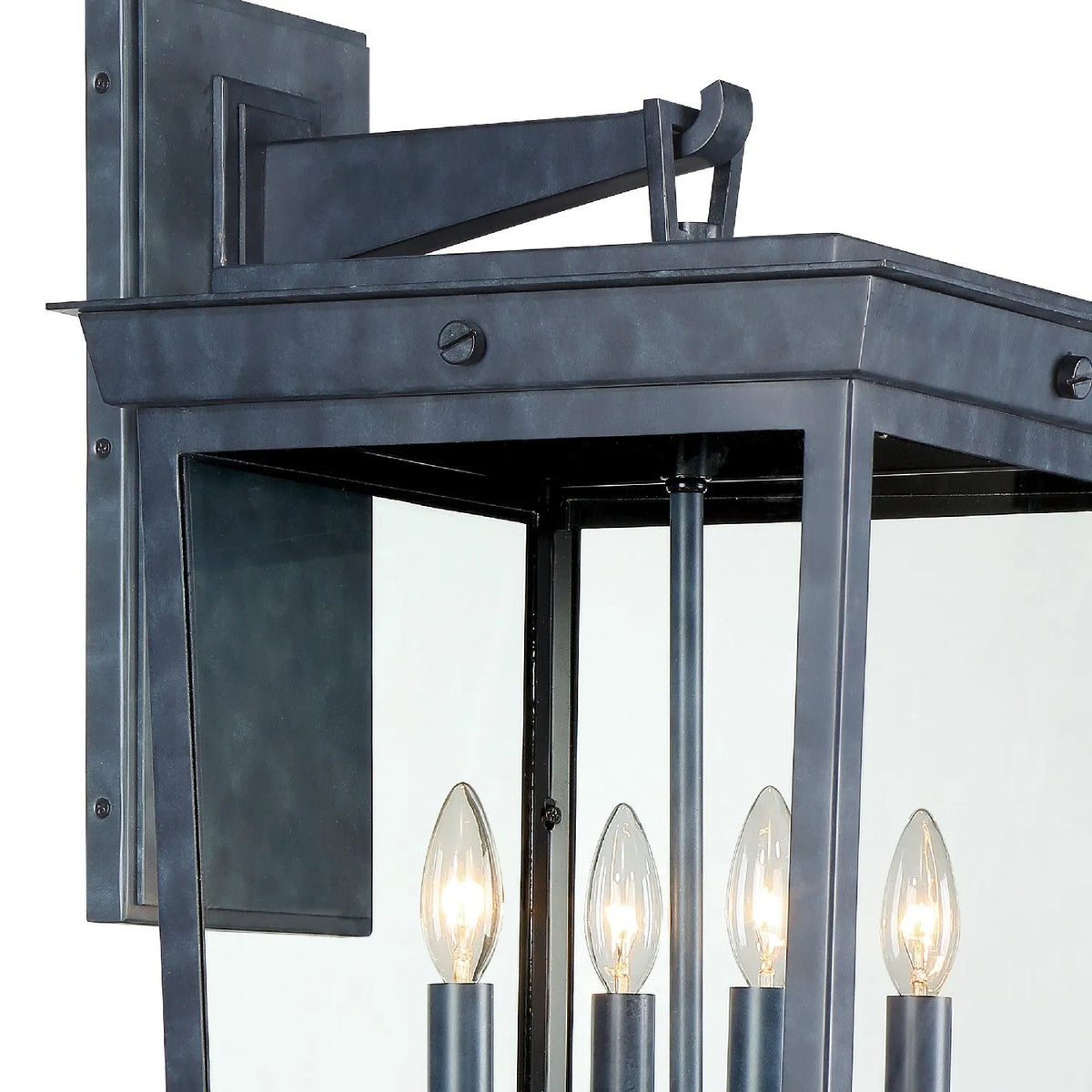 Crystorama - Belmont Four Light Outdoor Wall Mount - BEL-A8064-GE | Montreal Lighting & Hardware