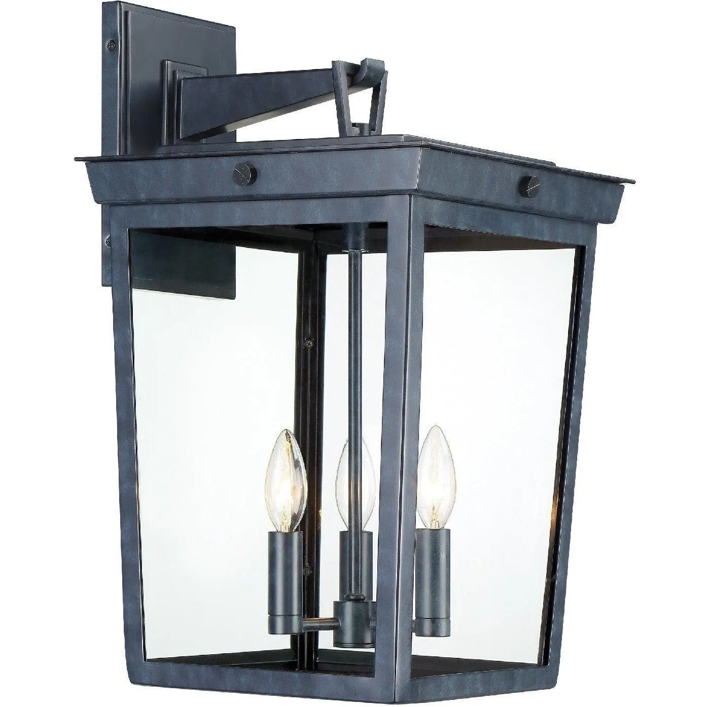 Crystorama - Belmont Three Light Outdoor Wall Mount - BEL-A8063-GE | Montreal Lighting & Hardware