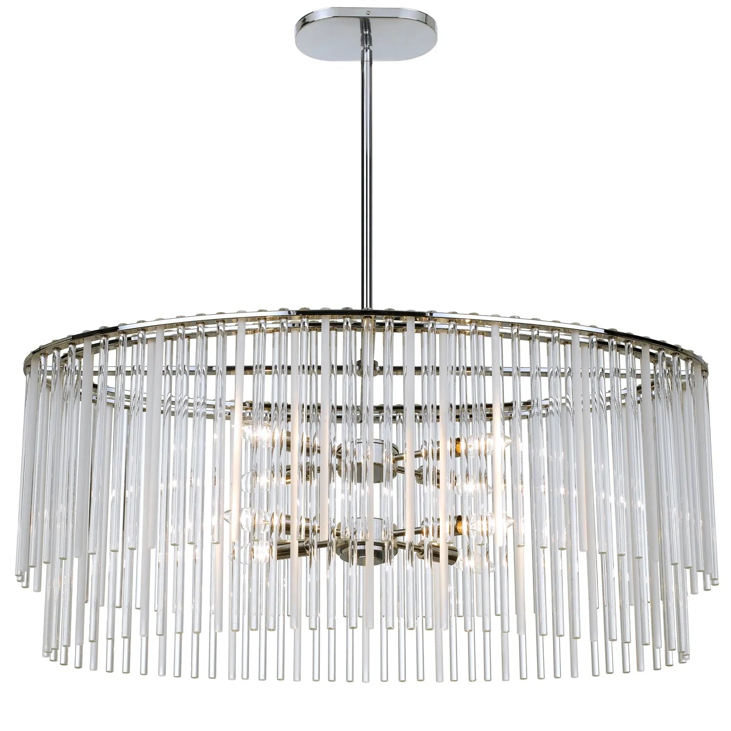 Crystorama - Bleecker Eight Light Chandelier - 398-CH | Montreal Lighting & Hardware