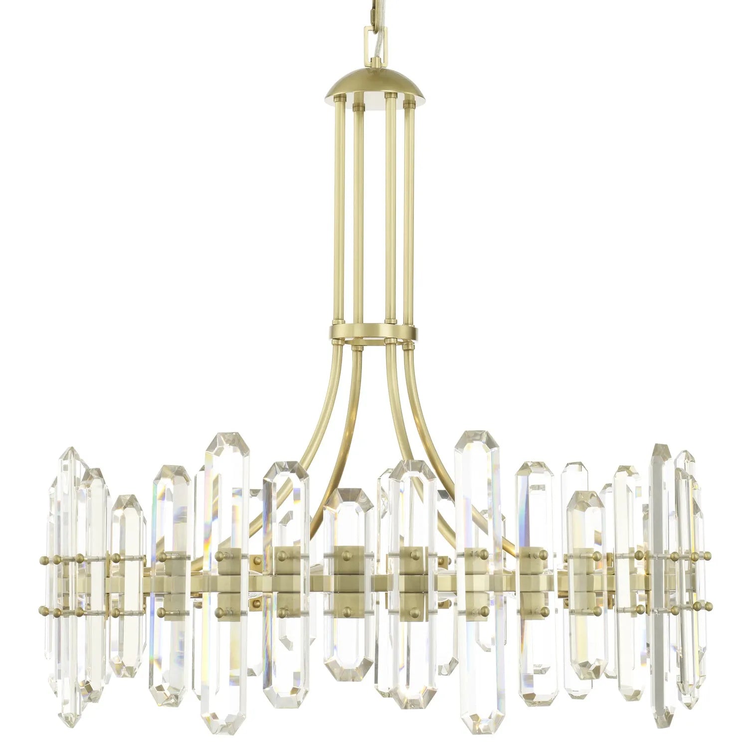 Crystorama - Bolton 12 Light Chandelier - BOL-8889-AG | Montreal Lighting & Hardware