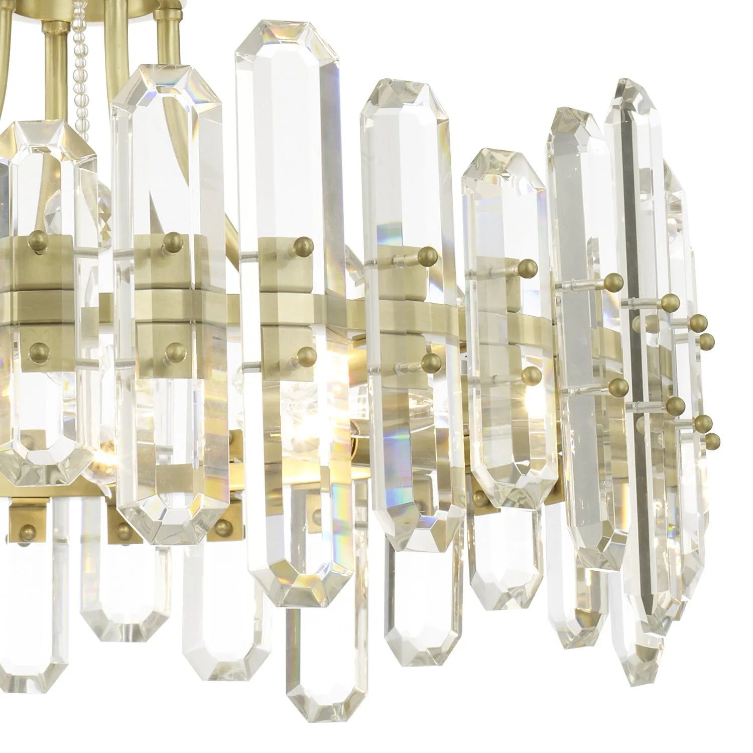 Crystorama - Bolton Eight Light Chandelier - BOL-8888-AG | Montreal Lighting & Hardware