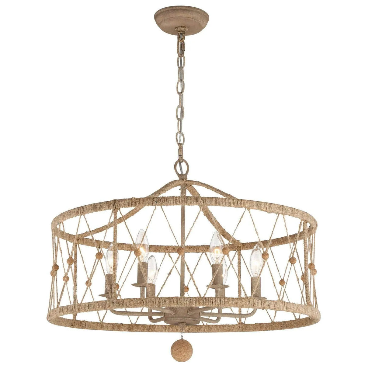 Crystorama - Brixton Chandelier - BRX-B7906-BS | Montreal Lighting & Hardware