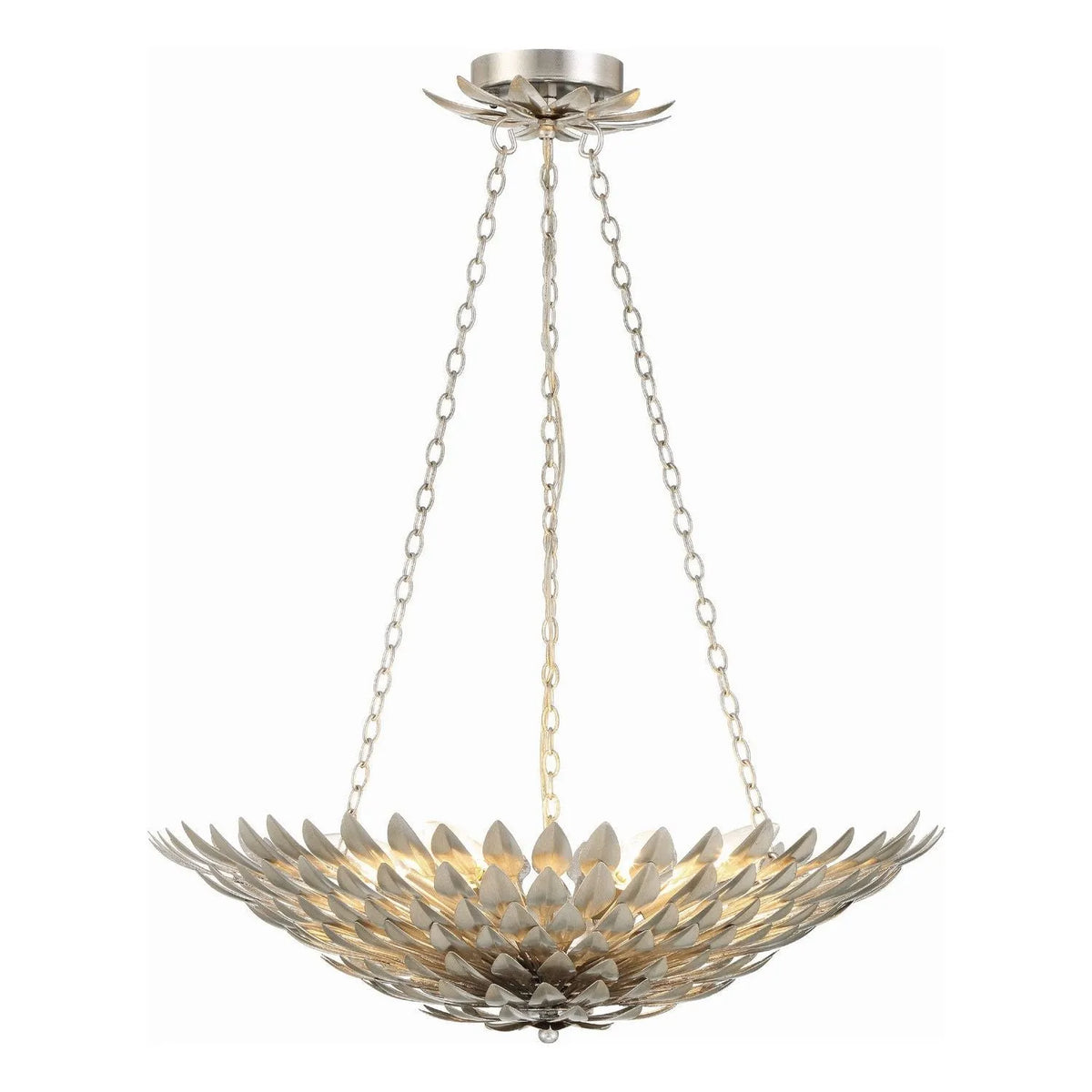 Crystorama - Broche Chandelier - 517-SA | Montreal Lighting & Hardware