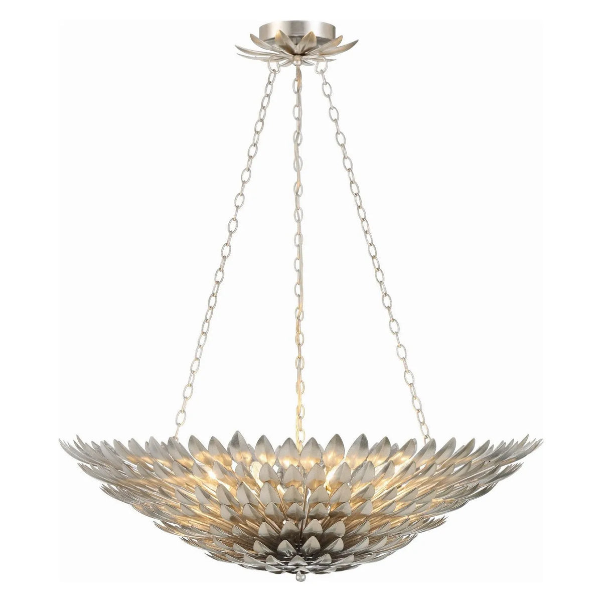 Crystorama - Broche Chandelier - 519-SA | Montreal Lighting & Hardware