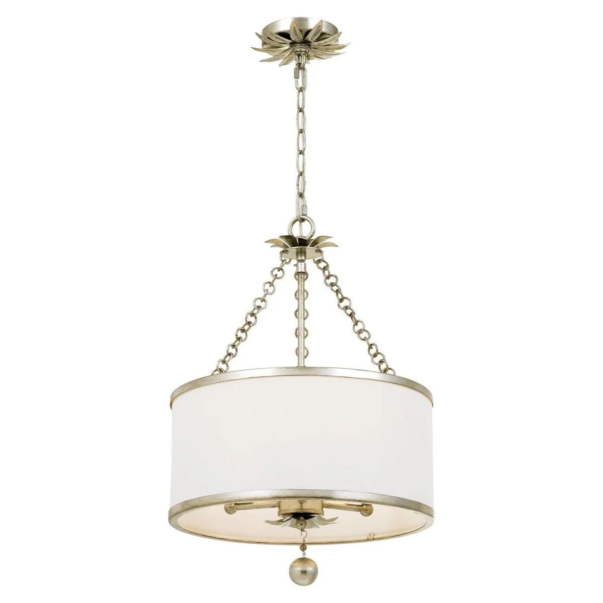 Crystorama - Broche Chandelier - Drum - 513-SA | Montreal Lighting & Hardware