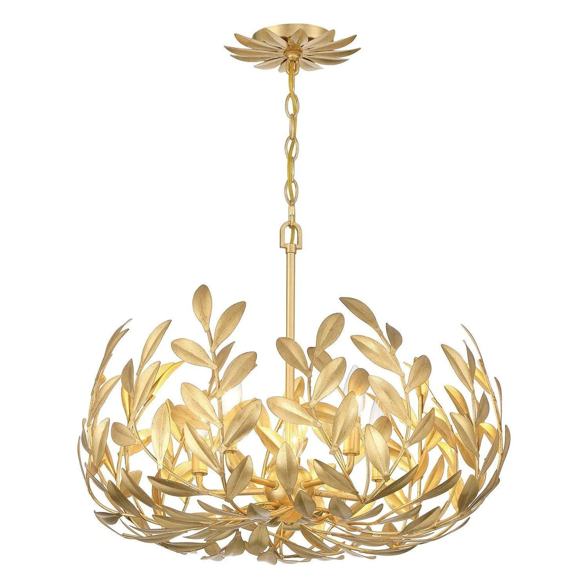 Crystorama - Broche Chandelier - Ring - 566-GA | Montreal Lighting & Hardware