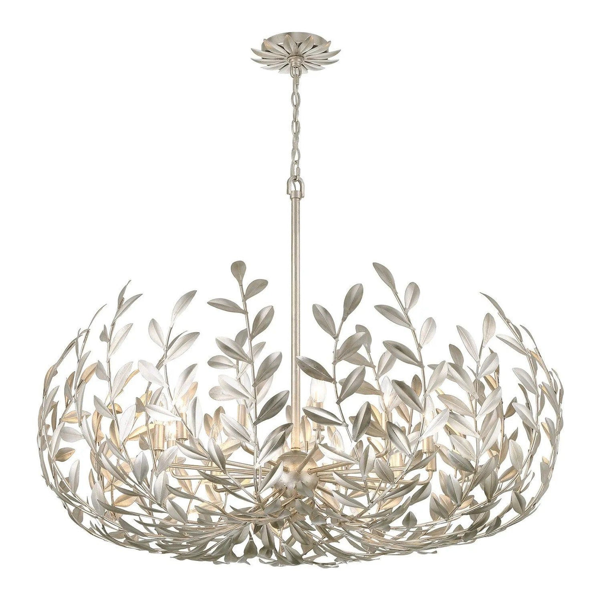 Crystorama - Broche Chandelier - Ring - 569-SA | Montreal Lighting & Hardware