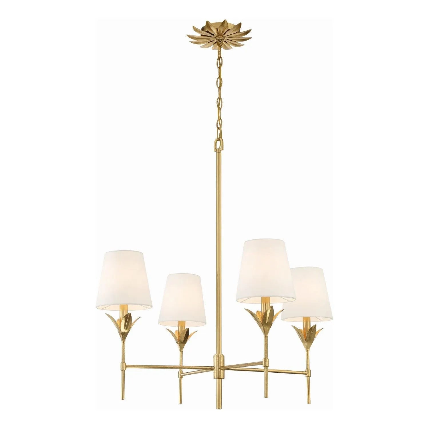 Crystorama - Broche Chandelier - Tradional - 534-GA | Montreal Lighting & Hardware