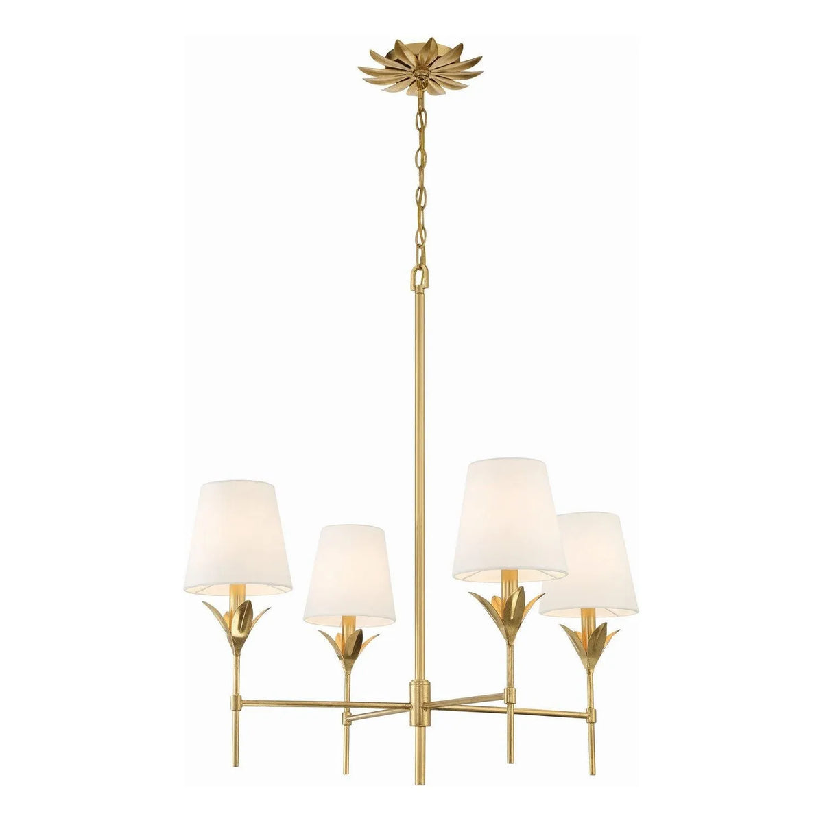 Crystorama - Broche Chandelier - Tradional - 534-GA | Montreal Lighting & Hardware