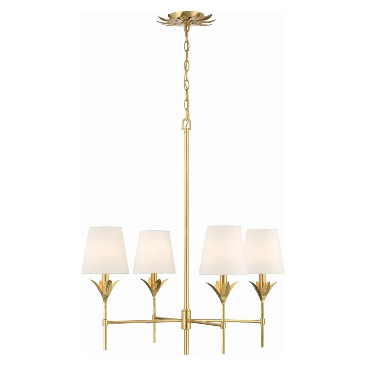 Crystorama - Broche Chandelier - Tradional - 534-GA | Montreal Lighting & Hardware