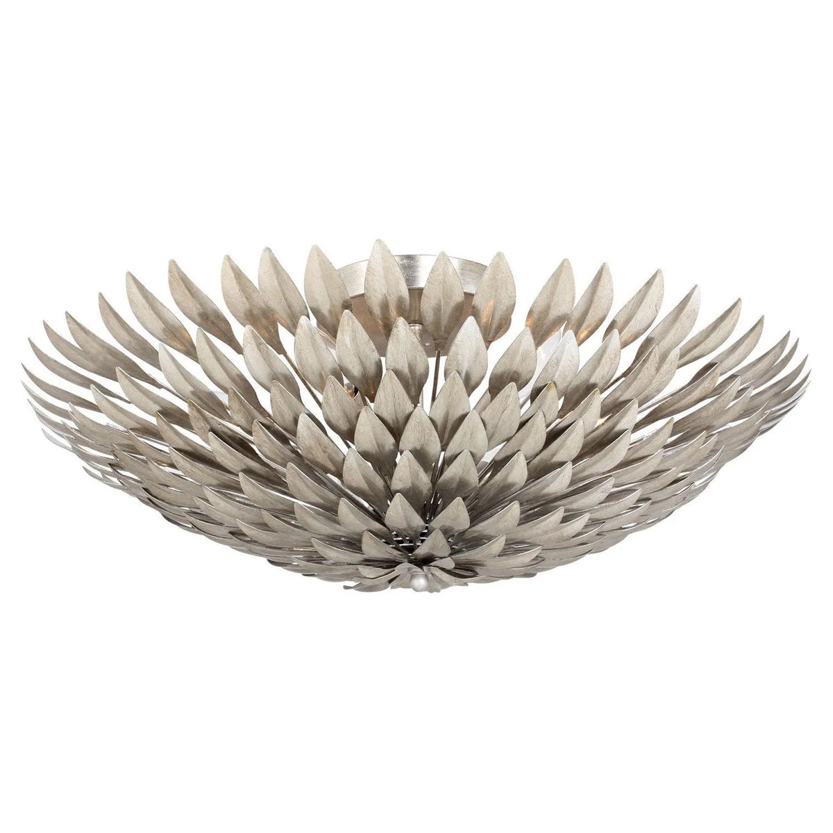 Crystorama - Broche Flush Mount - 507-SA | Montreal Lighting & Hardware