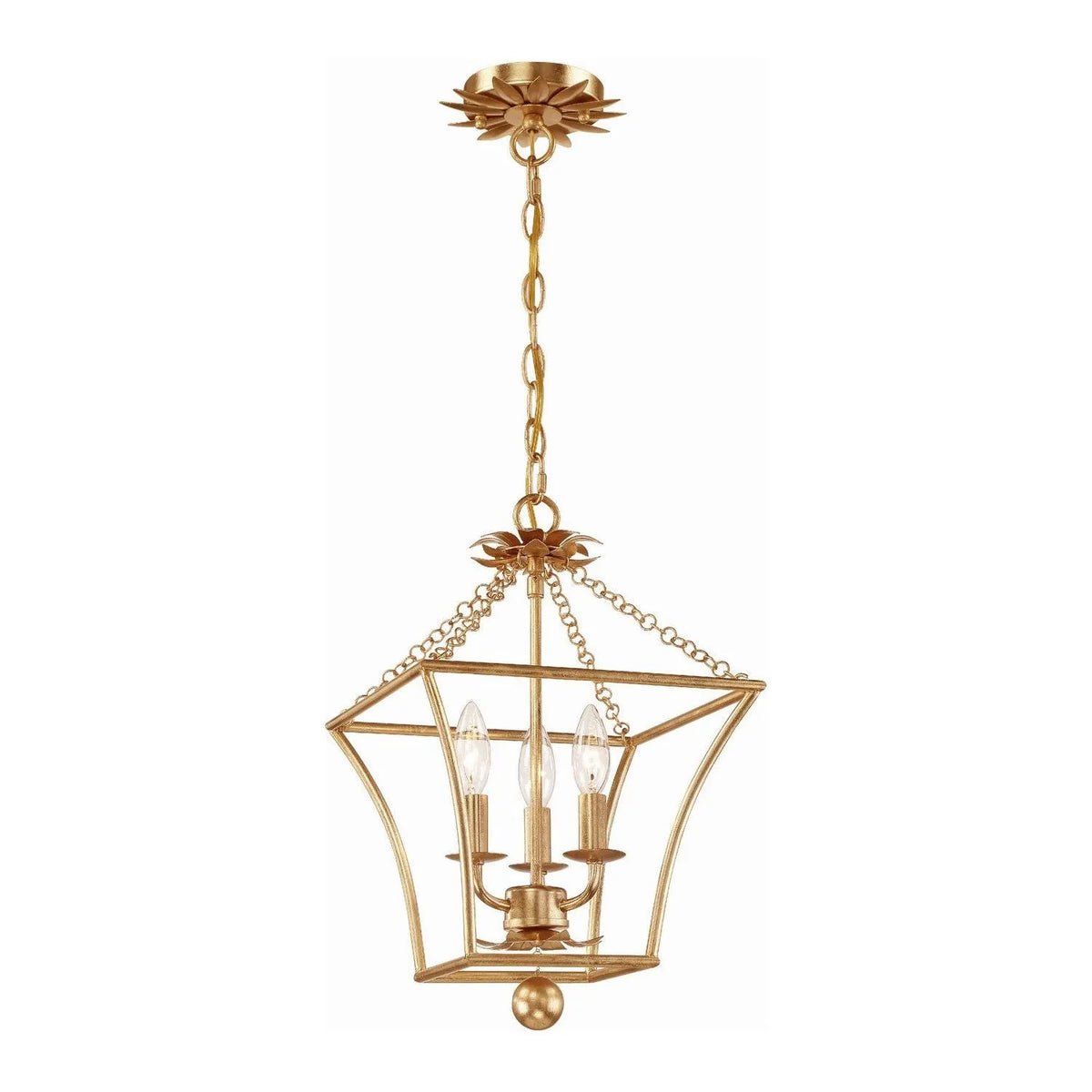 Crystorama - Broche Mini Lantern - 514-GA | Montreal Lighting & Hardware