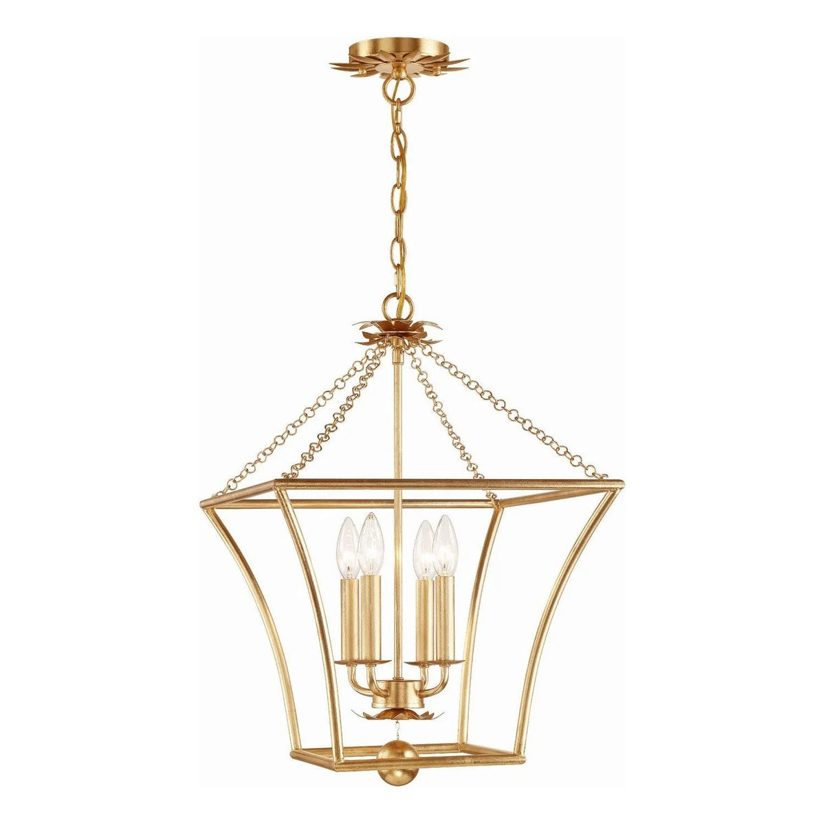 Crystorama - Broche Mini Lantern - 516-GA | Montreal Lighting & Hardware