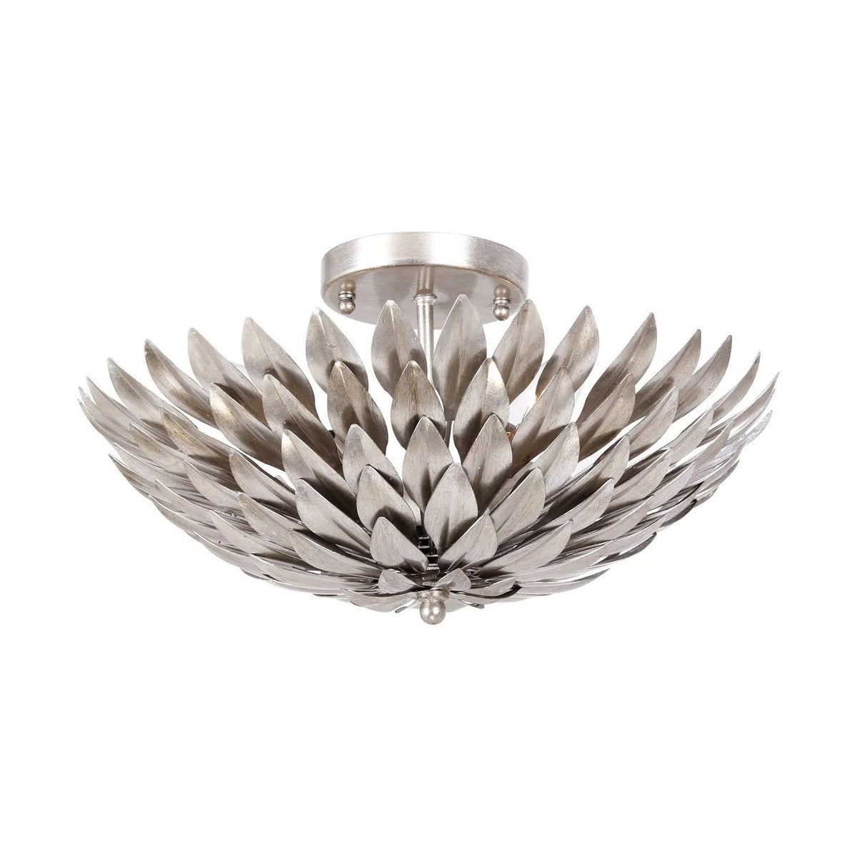 Crystorama - Broche Semi Flush Mount - 505 - 505-SA | Montreal Lighting & Hardware