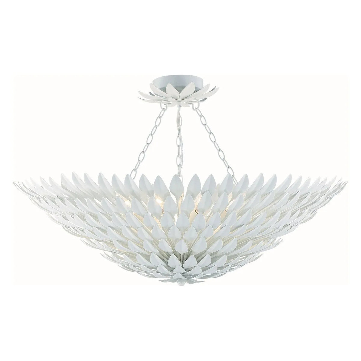 Crystorama - Broche Semi Flush Mount - 519-MT_CEILING | Montreal Lighting & Hardware