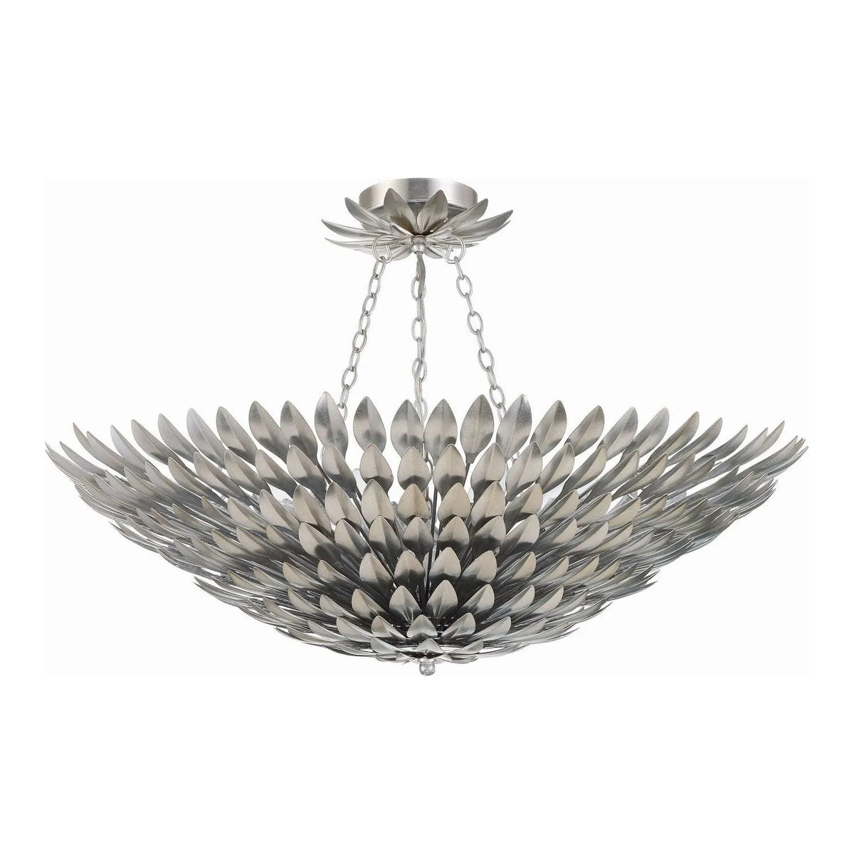 Crystorama - Broche Semi Flush Mount - 519-SA_CEILING | Montreal Lighting & Hardware