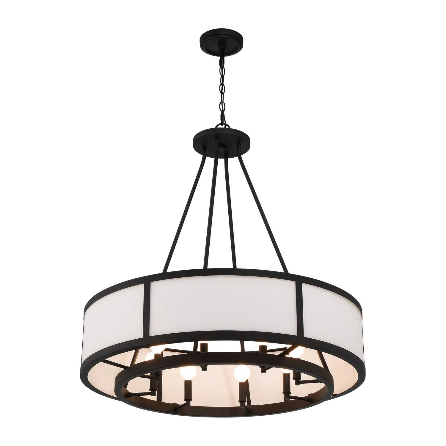 Crystorama - Bryant Chandelier - BRY-8008-BF | Montreal Lighting & Hardware