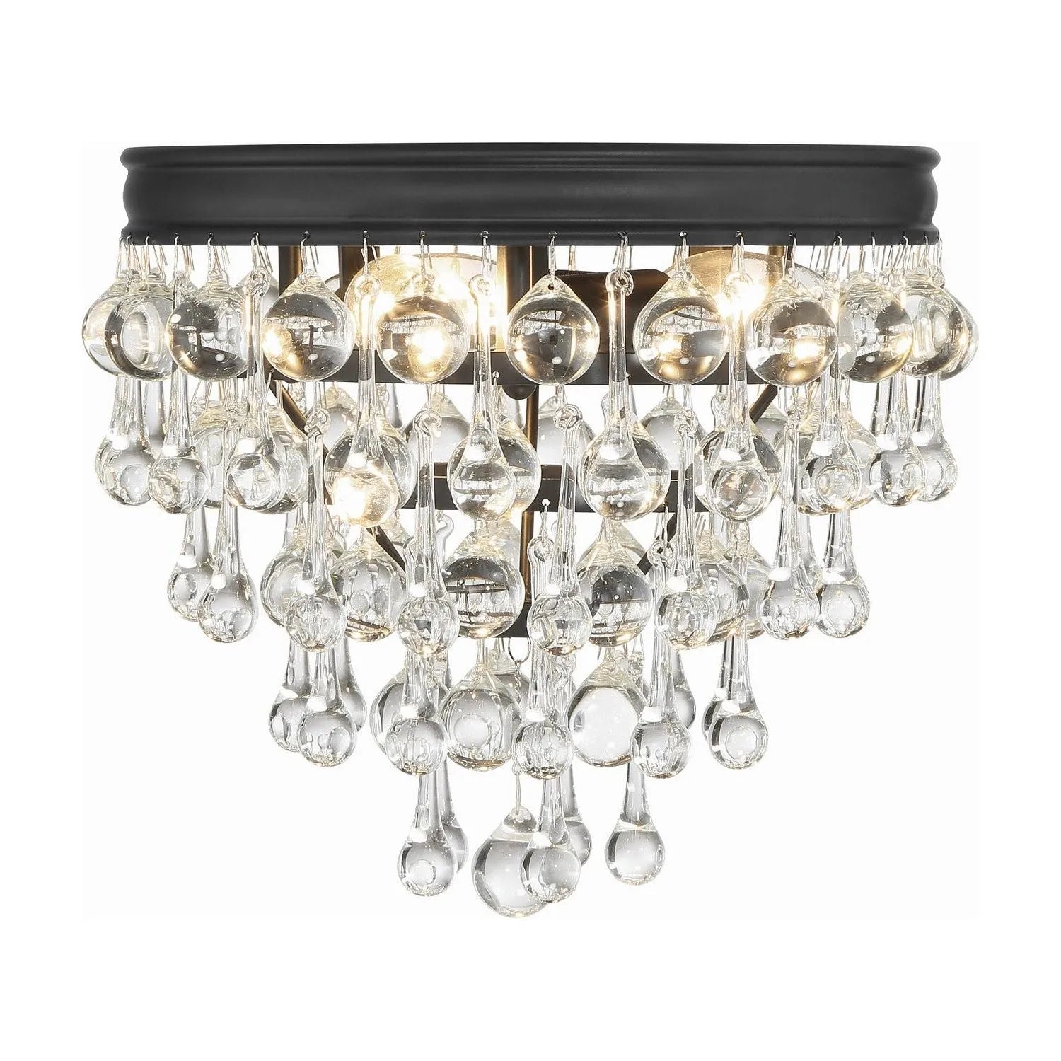 Crystorama - Calypso Ceiling Flush-Mount - 135-MK | Montreal Lighting & Hardware