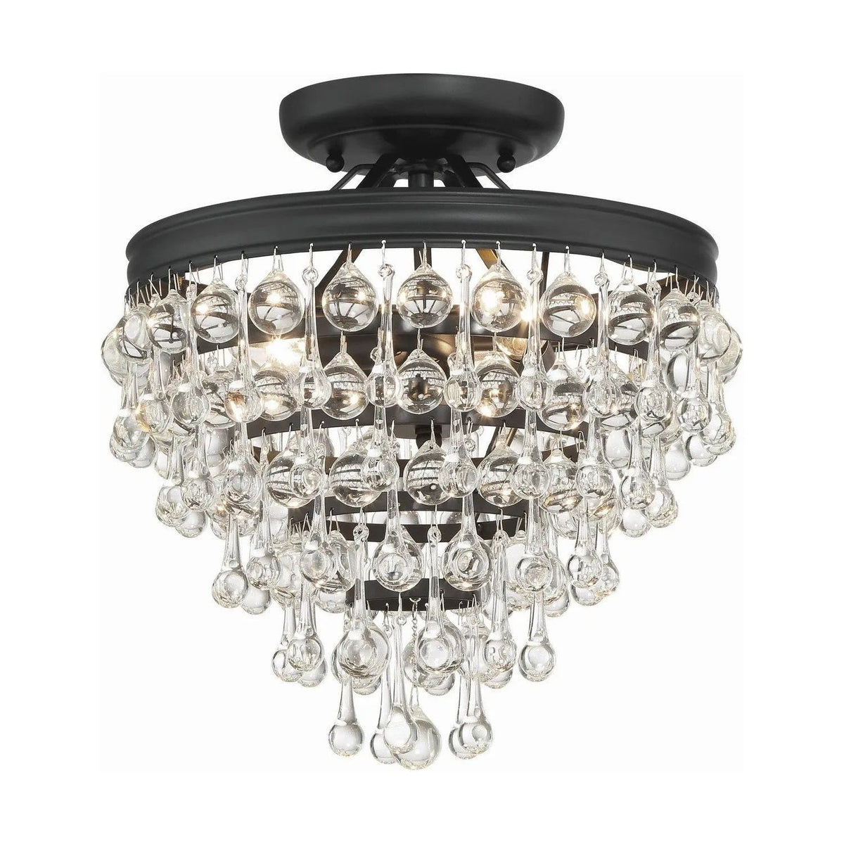 Crystorama - Calypso Ceiling Mount - 130-MK_CEILING | Montreal Lighting & Hardware