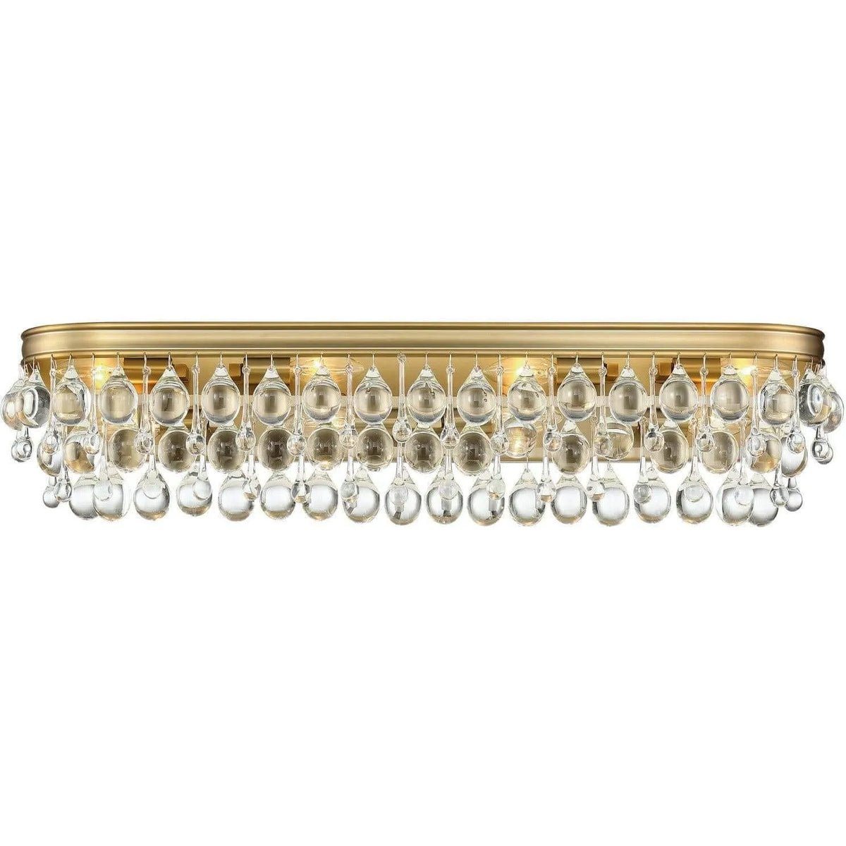 Crystorama - Calypso Eight Light Bathroom Vanity - 134-VG | Montreal Lighting & Hardware