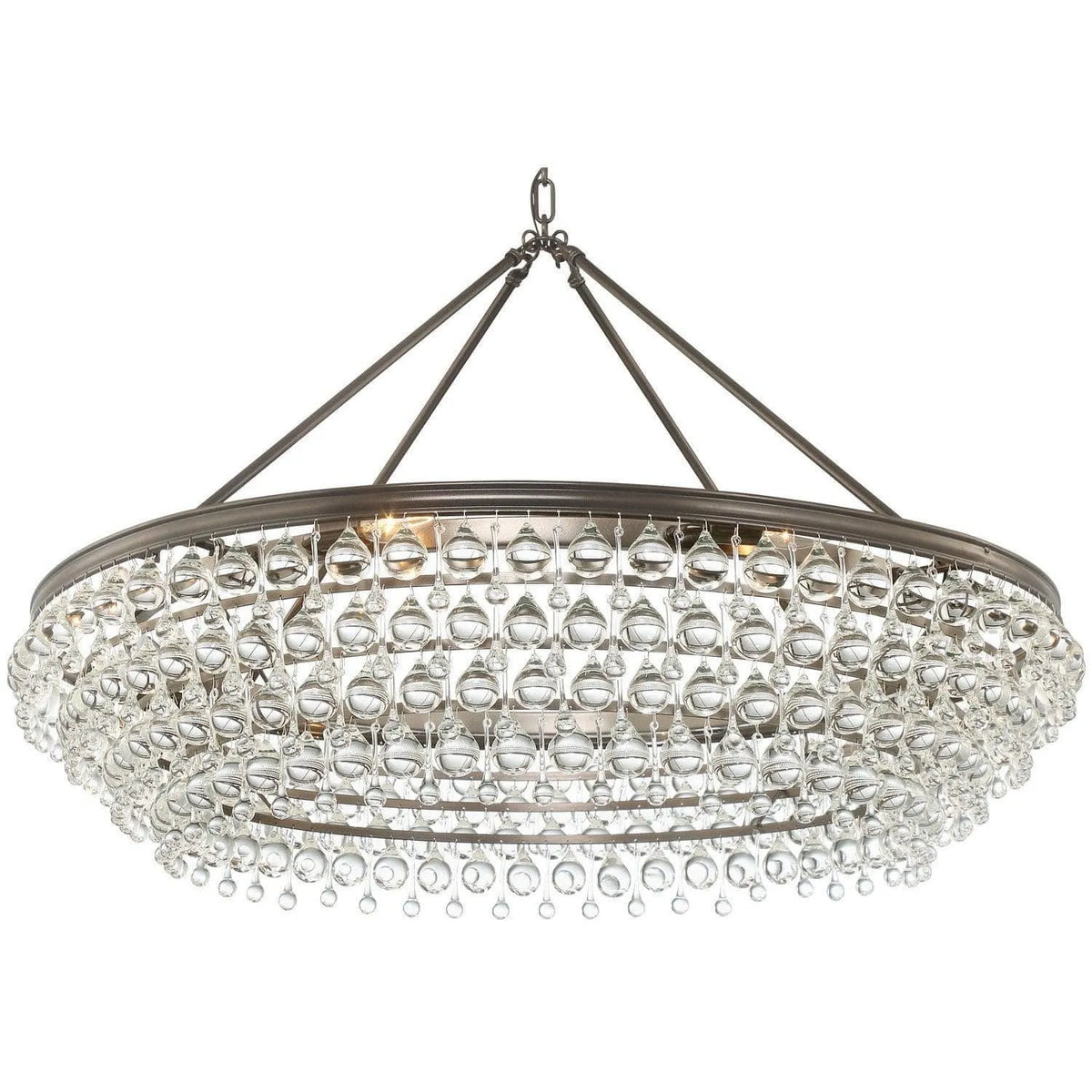 Crystorama - Calypso Eight Light Chandelier - 278-VZ | Montreal Lighting & Hardware