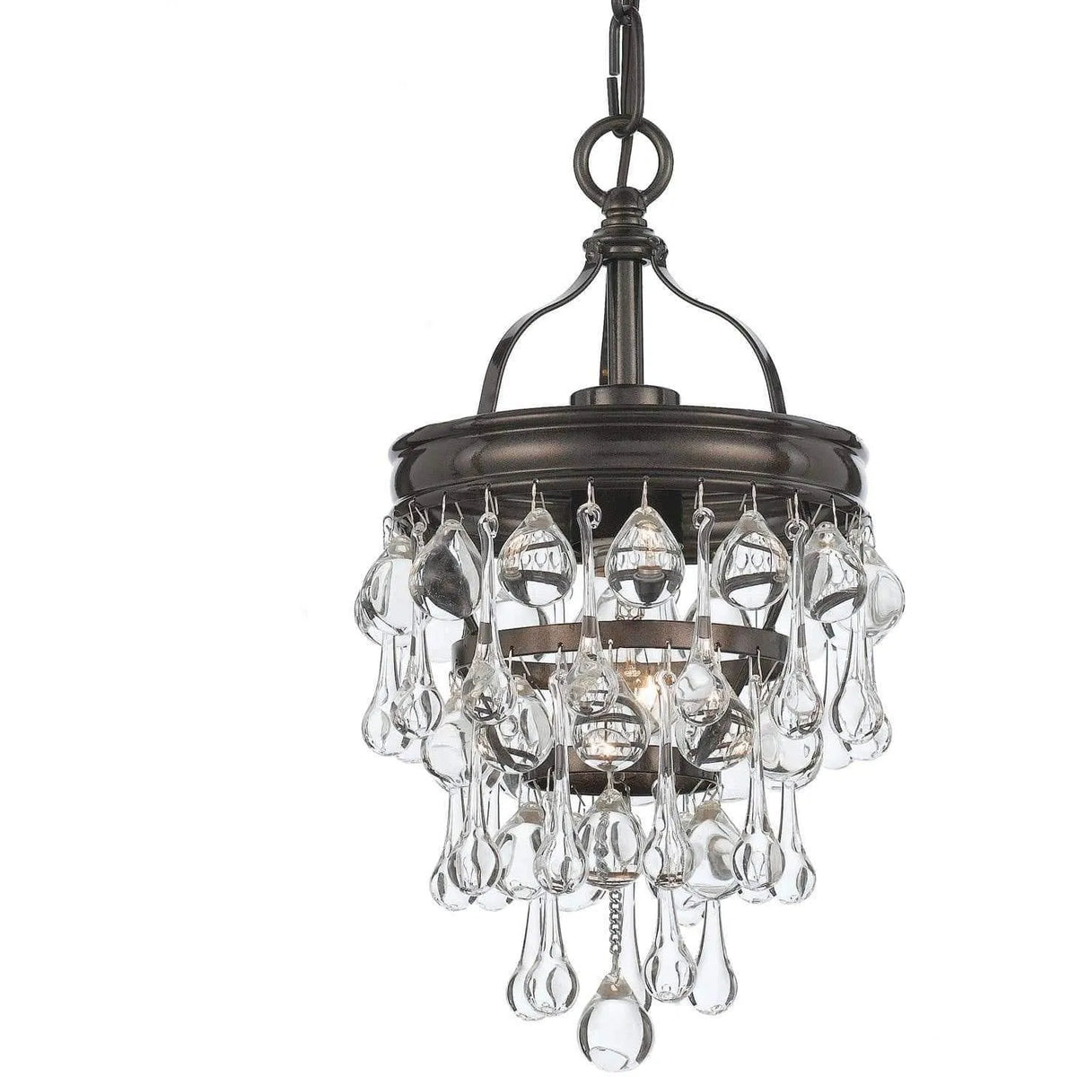 Crystorama - Calypso One Light Mini Chandelier - 131-VZ | Montreal Lighting & Hardware