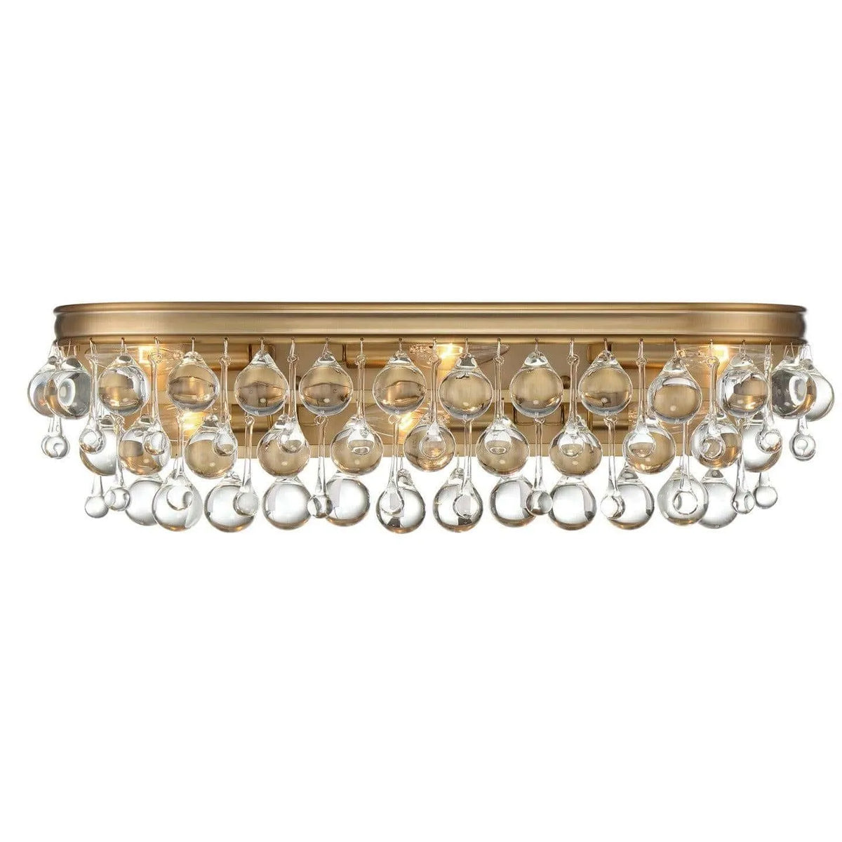 Crystorama - Calypso Six Light Bathroom Vanity - 133-VG | Montreal Lighting & Hardware