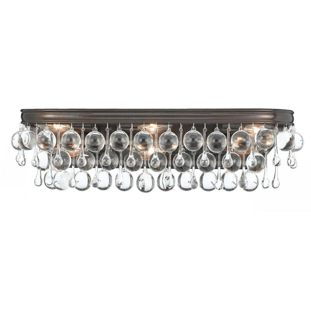 Crystorama - Calypso Six Light Bathroom Vanity - 133-VZ | Montreal Lighting & Hardware