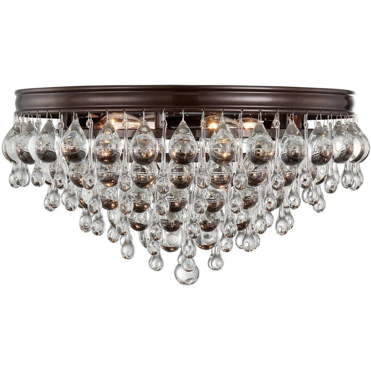 Crystorama - Calypso Six Light Ceiling Mount - 138-VZ | Montreal Lighting & Hardware