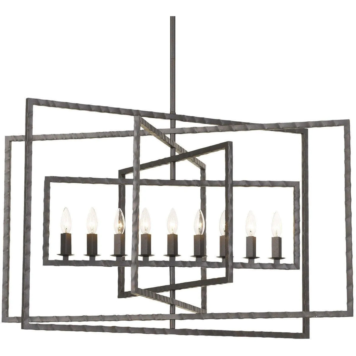 Crystorama - Capri Nine Light Chandelier - 337-RS | Montreal Lighting & Hardware