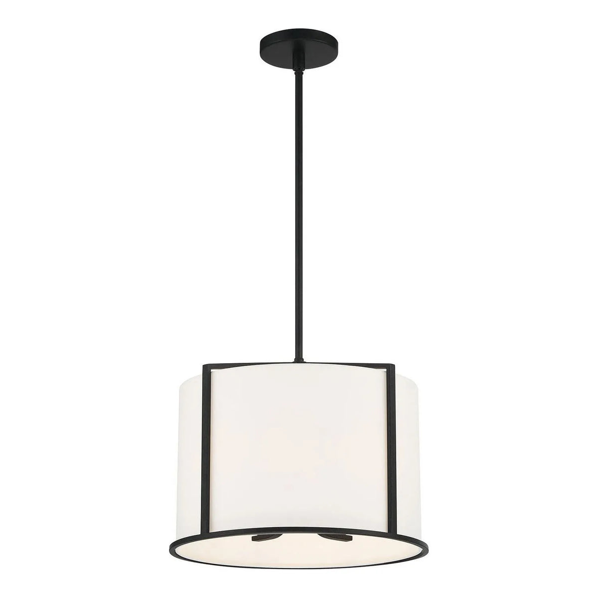 Crystorama - Carlyn Pendant - CAR-9201-BK | Montreal Lighting & Hardware